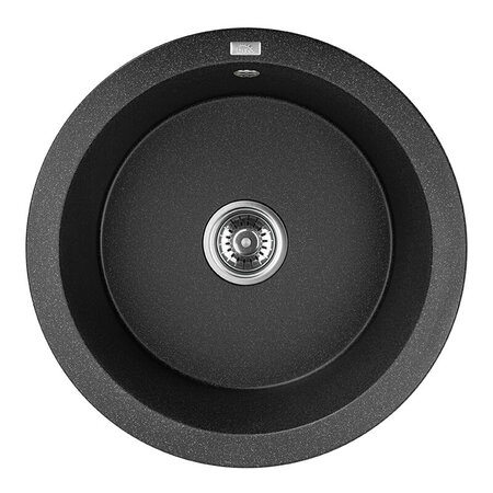 Dafne - Гранитная кухонная мойка 1 раковина, чёрный - фото 1