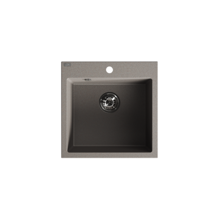 Alena - chiuvetă de granit cu 1 cuvă, Bej - fotografie 1