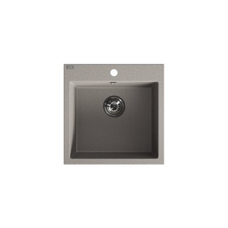 Alena - chiuvetă de granit cu 1 cuvă, Bej - fotografie 1