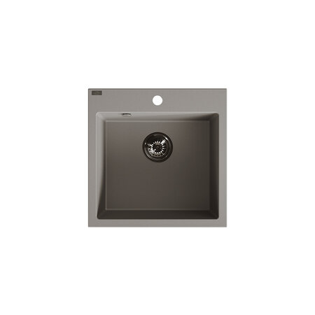 Alena - zlewozmywak 1-komorowy, Szare - zdjęcie 1