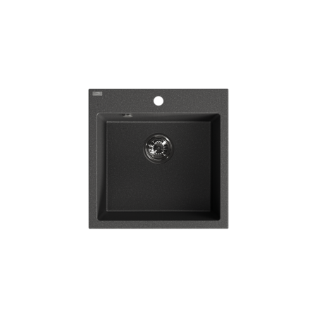 Alena - zlewozmywak 1-komorowy, Czarne - zdjęcie 1