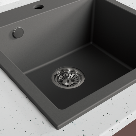 Alena - granite sink – 1 bowl,  - photo 2