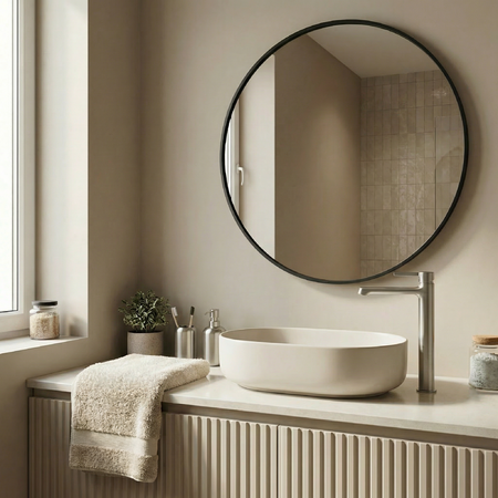 Alita - Waschtisch-Aufsatzarmatur stehend, Gebürsteter Nickel - Foto 2