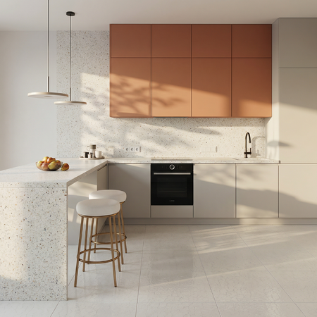 Alita - baterie de chiuvetă de bucătărie, montaj pe blat, cu pipă flexibilă cu 2 funcții, Negru - fotografie 1