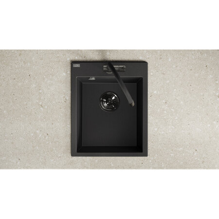 Chichi - zlewozmywak 1-komorowy, Czarne - zdjęcie 3