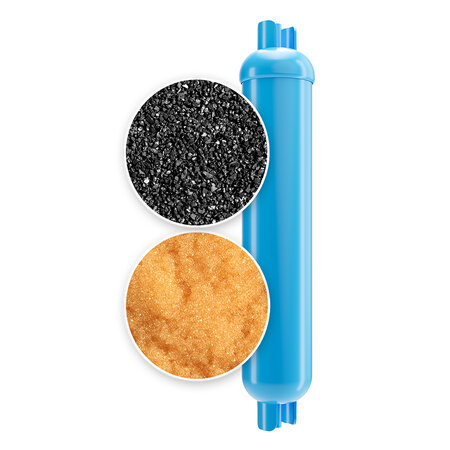 Filtru pentru înmuierea apei, Albastru - fotografie 2