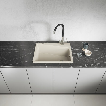 Grenada – granite sink – 1 bowl, Beige - photo 2