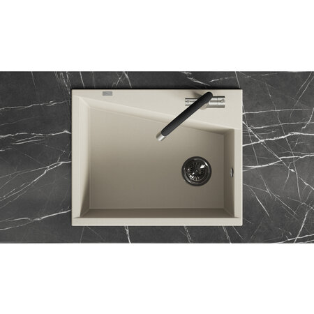 Grenada – granite sink – 1 bowl, Beige - photo 3