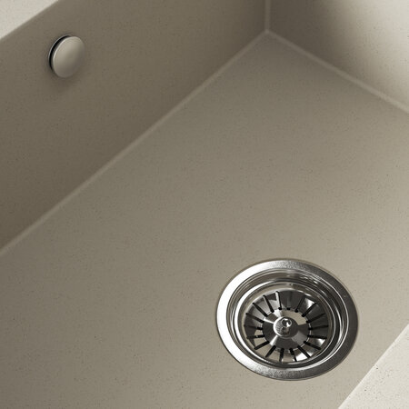 Komodo - zlewozmywak 1-komorowy, Beż - zdjęcie 4
