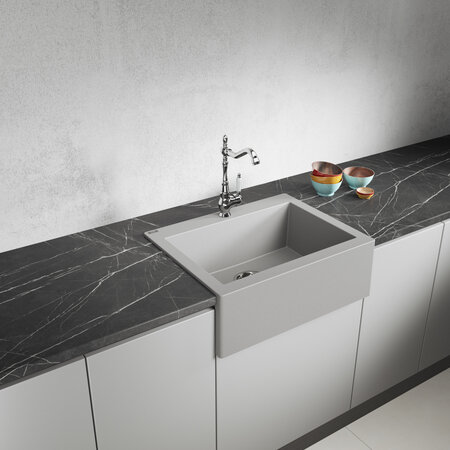 Komodo - zlewozmywak 1-komorowy, Szare - zdjęcie 1