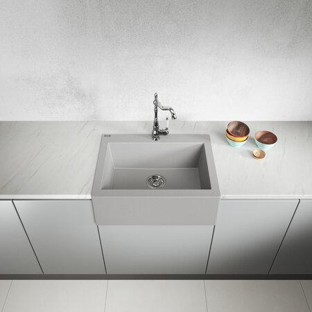 Komodo - zlewozmywak 1-komorowy, Szare - zdjęcie 2