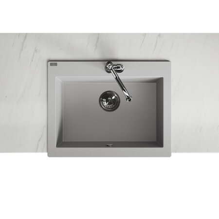 Komodo - zlewozmywak 1-komorowy, Szare - zdjęcie 3