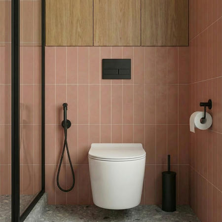 Miri  - toilet paper holder, Black - photo 2