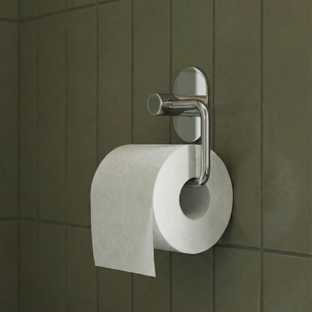Miri  - toilet paper holder, Chrome - photo 1